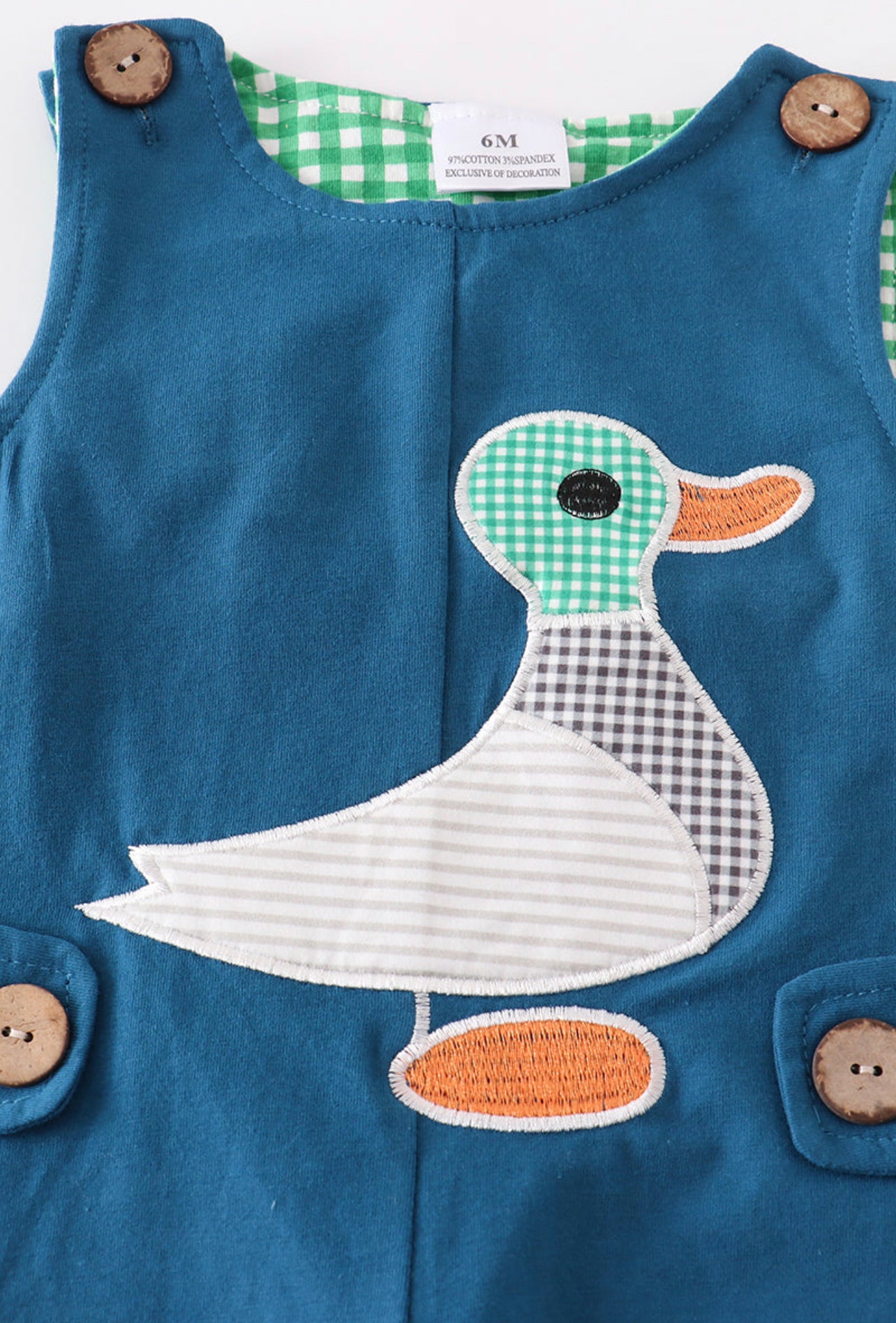 Navy Duck Appliqué JonJon