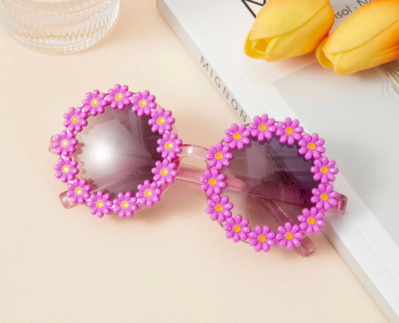 Flower Sunglasses-More Colors