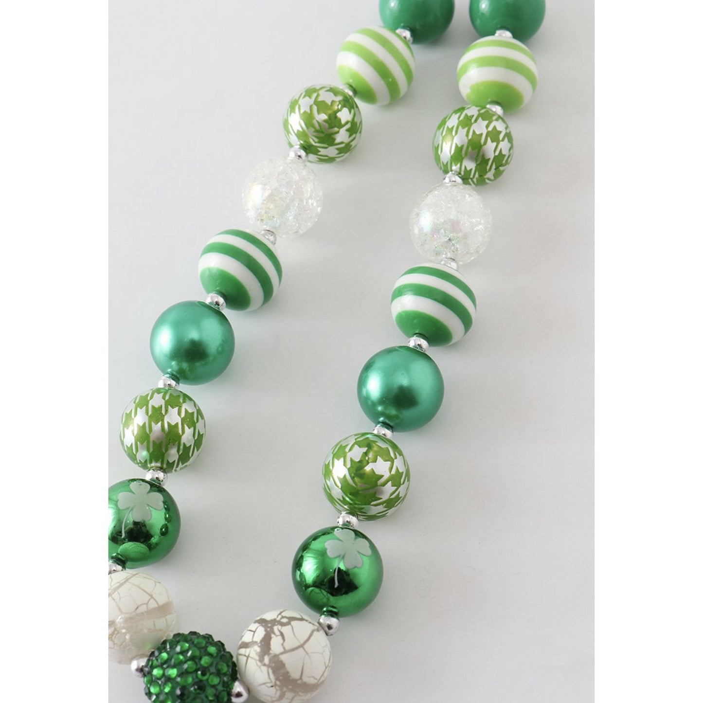 Green Stripe Necklace