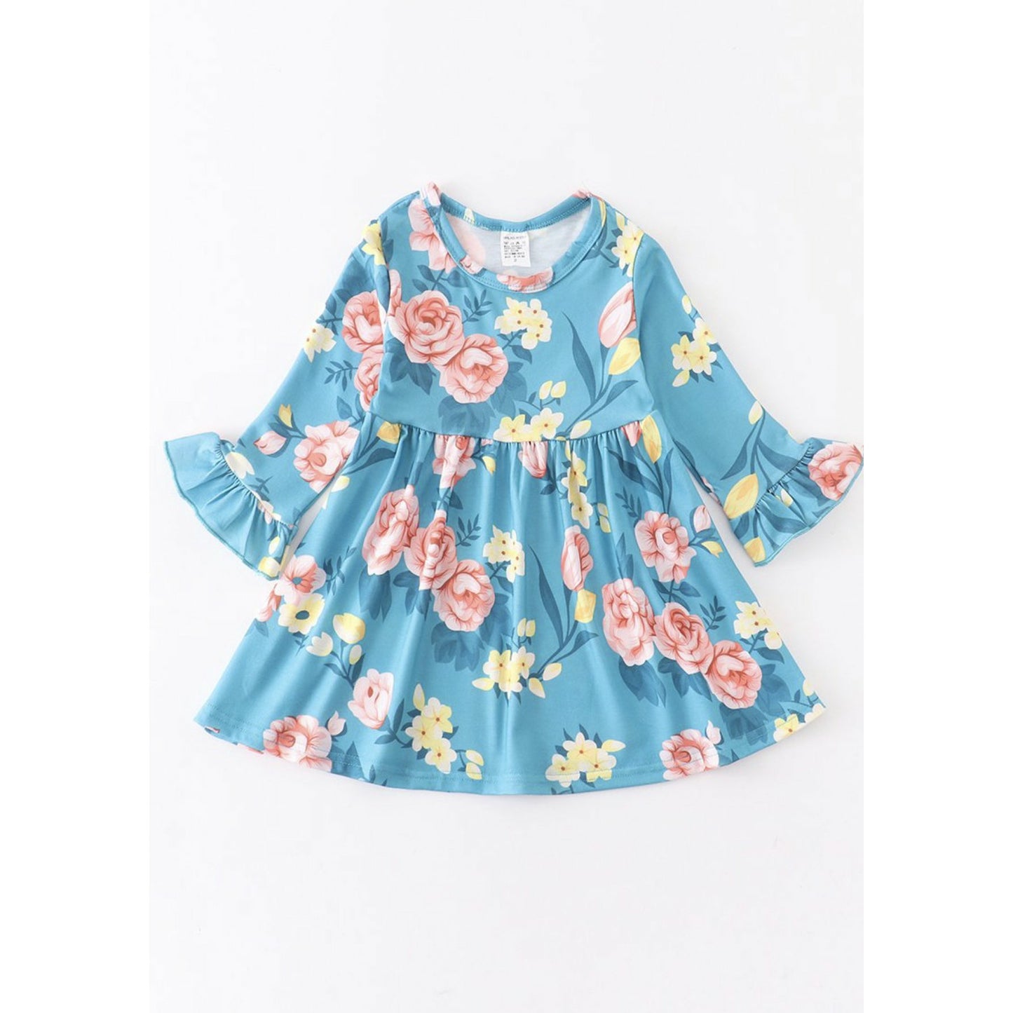 Floral Bell Sleeve Dress