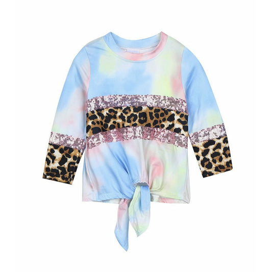 Tie Dye Sequin Shirt