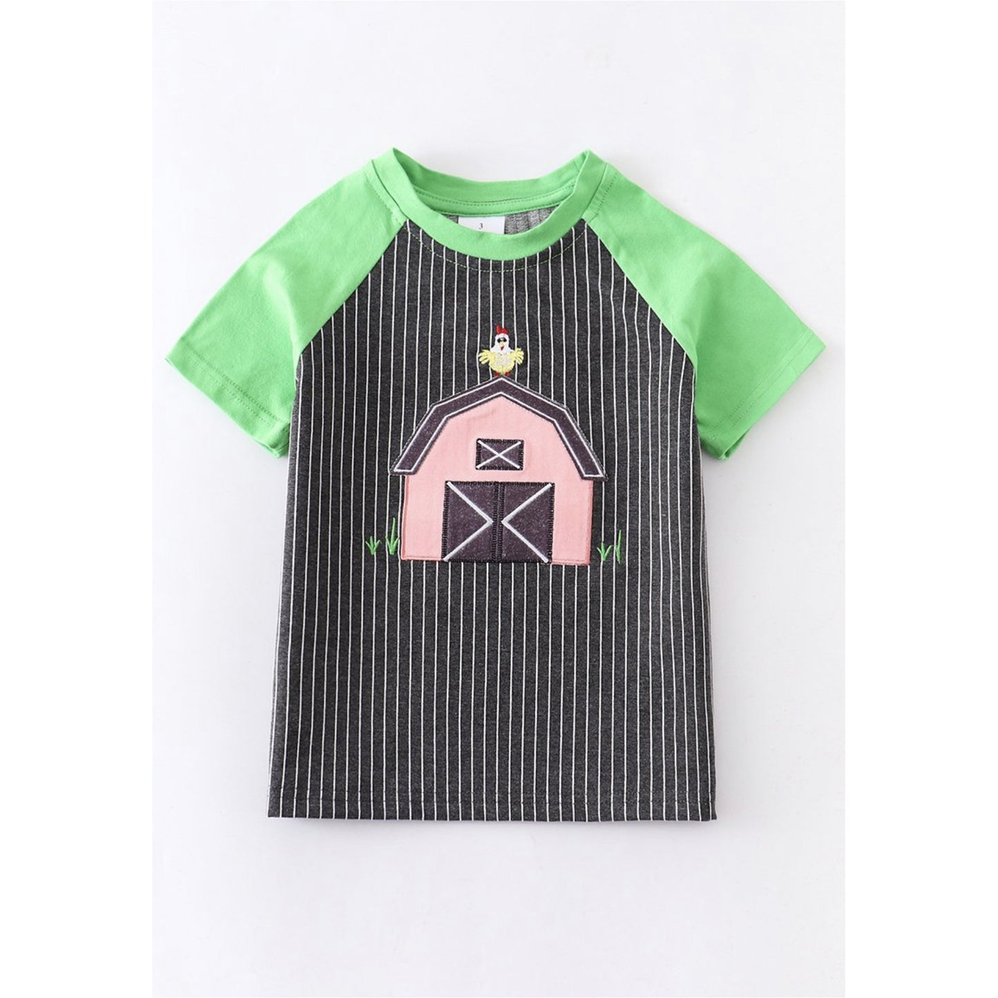 Farm Applique Boy Shirt