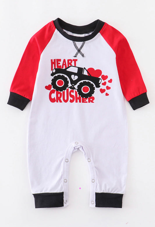 Heart Crusher Baby Romper