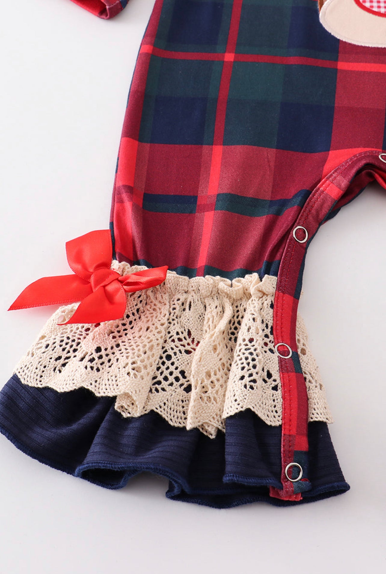 Reindeer Ruffle Romper