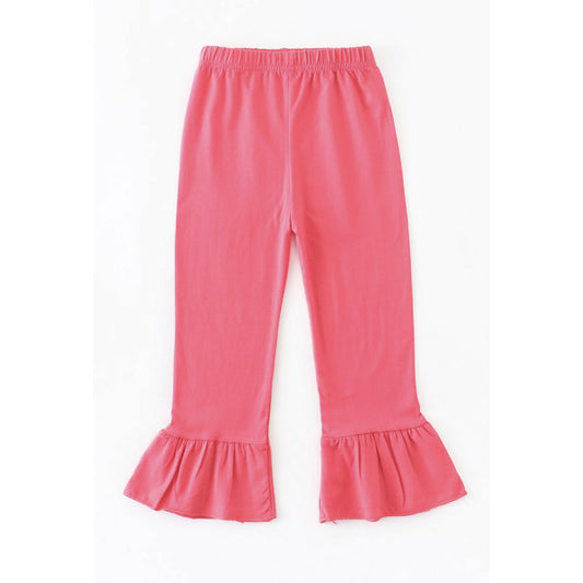 Hot Pink Ruffle Pants