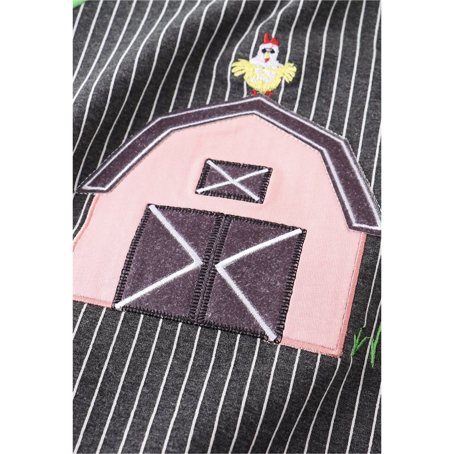 Farm Applique Boy Shirt