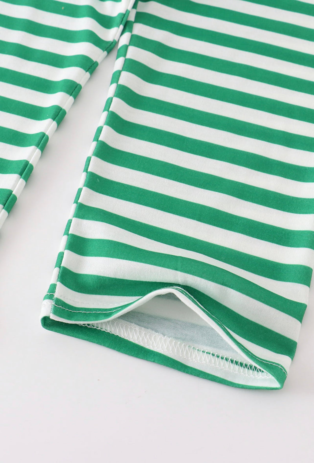 Green Duck Boy Striped Set