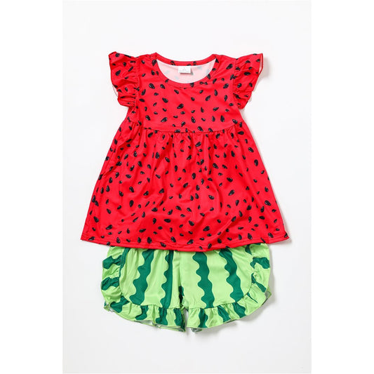 Watermelon Shorts Set